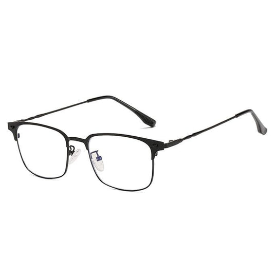 Automatic Zoom Eyebrow Frame Reading Glasses With Blue Light Protection